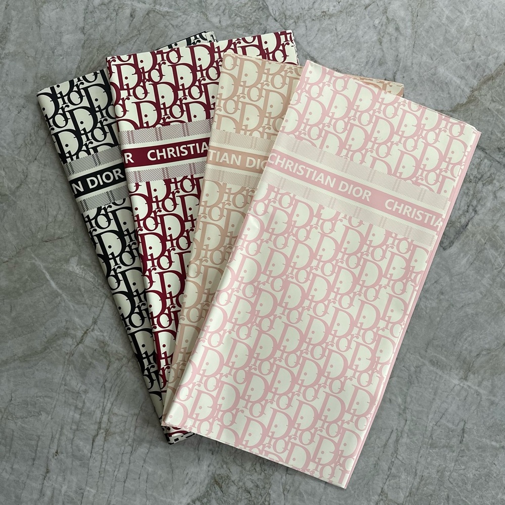 Dior Korean Wrapping Paper Waterproof 20 Sheets - Same Day Shipping